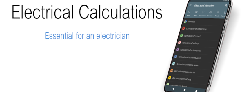 Electrical calculations v10.0.1 Pro